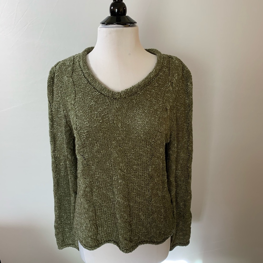 WINDI RIVER V-Neck Sweater Size XS